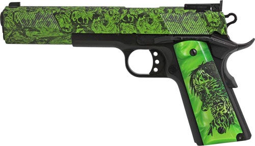 Iver Johnson Eagle XL Zombie Green .45 ACP 6 Barrel 8-Rounds - Iver Johnson