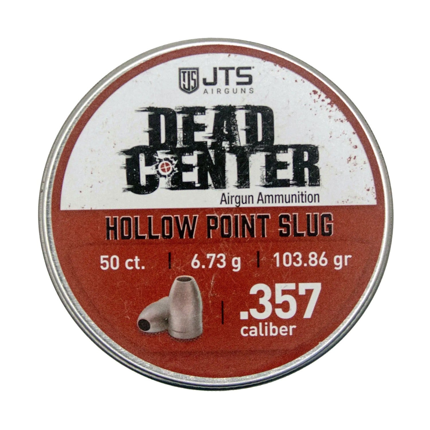JTS Group Dead Center .357 Cal .357 Caliber 103.86 Grain 50-Rounds HP - Jts Group