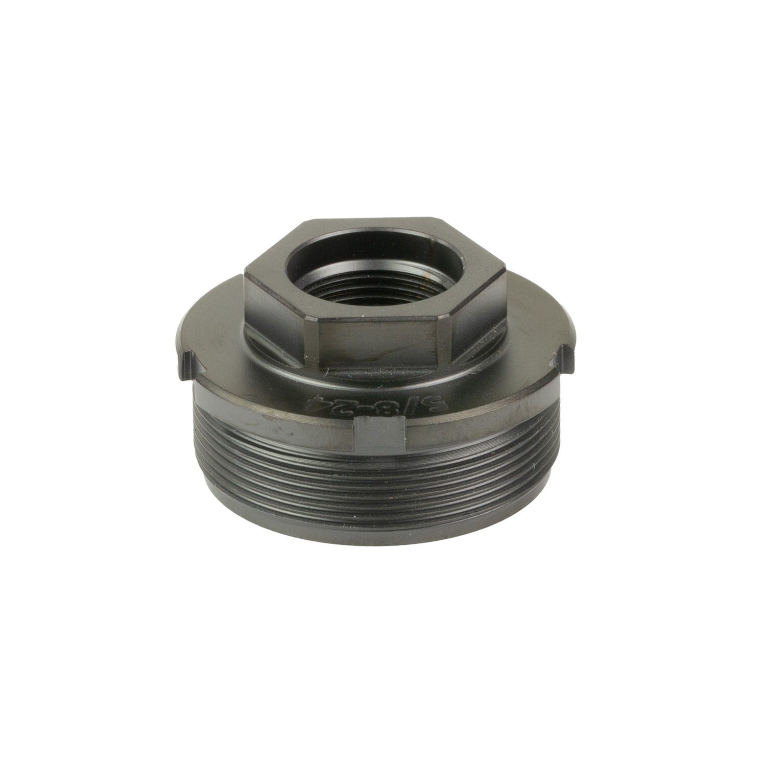 KGM Direct Thread Adapter 5/8x24 to HUB for Breek-LOK 3QD - Kgm Suppressors
