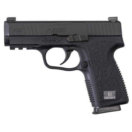 kahr arms p9 type ii 9mm 3.6 barrel 7-rounds used