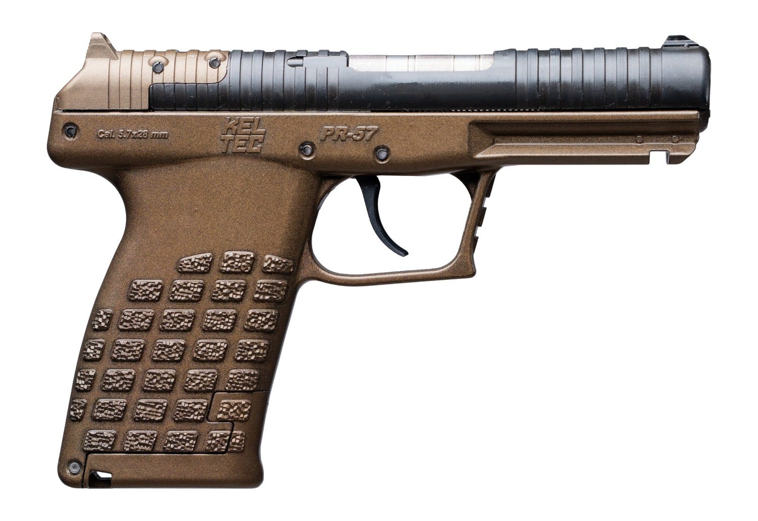 Kel-Tec PR-5.7 Burnt Bronze 5.7 X 28 4.64 Rotary Barrel 20-Rounds - KelTec