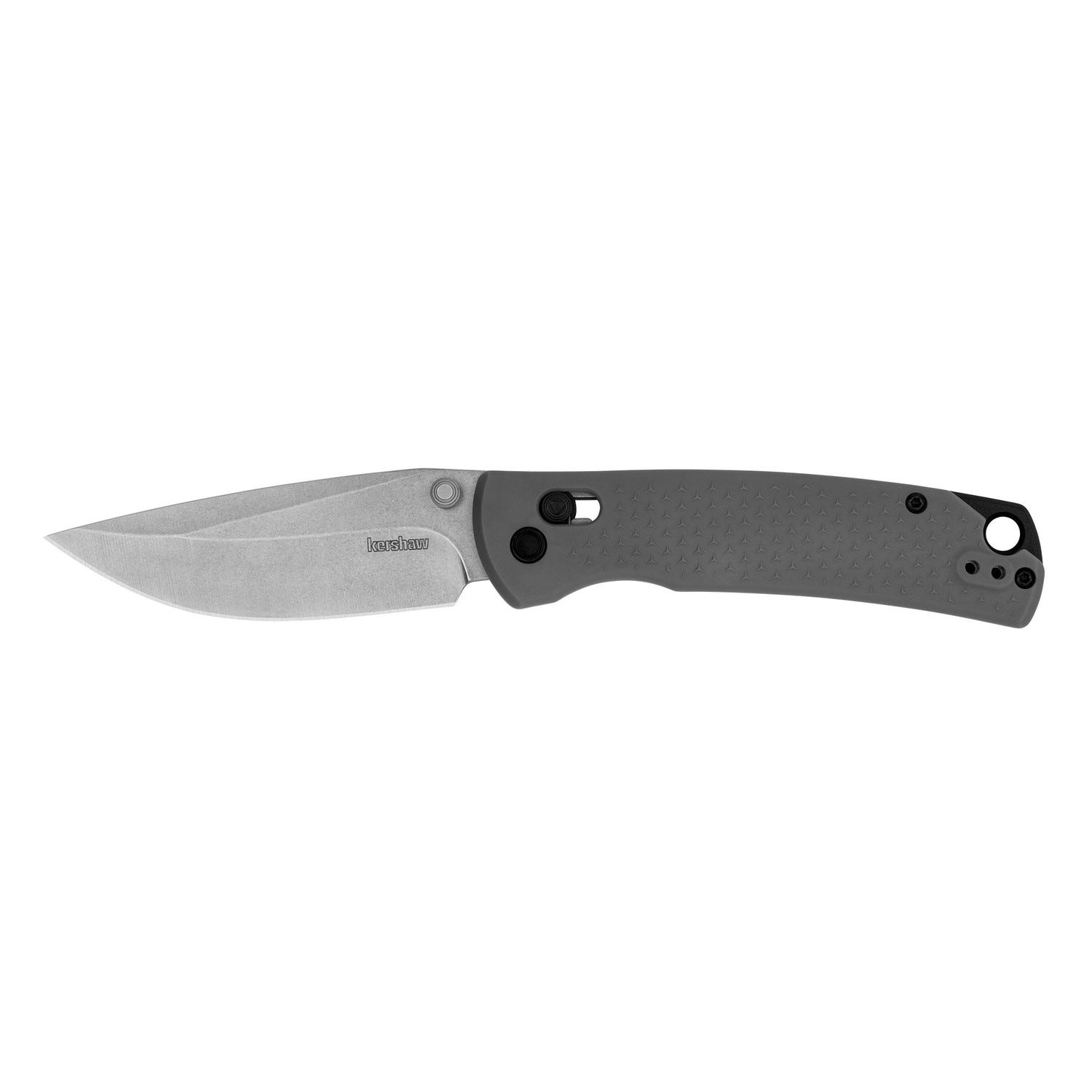 Kershaw Kershaw Sequence Gray 3.32 Plain Edge 8Cr13MoV Blade - $32.69 at GrabAGun