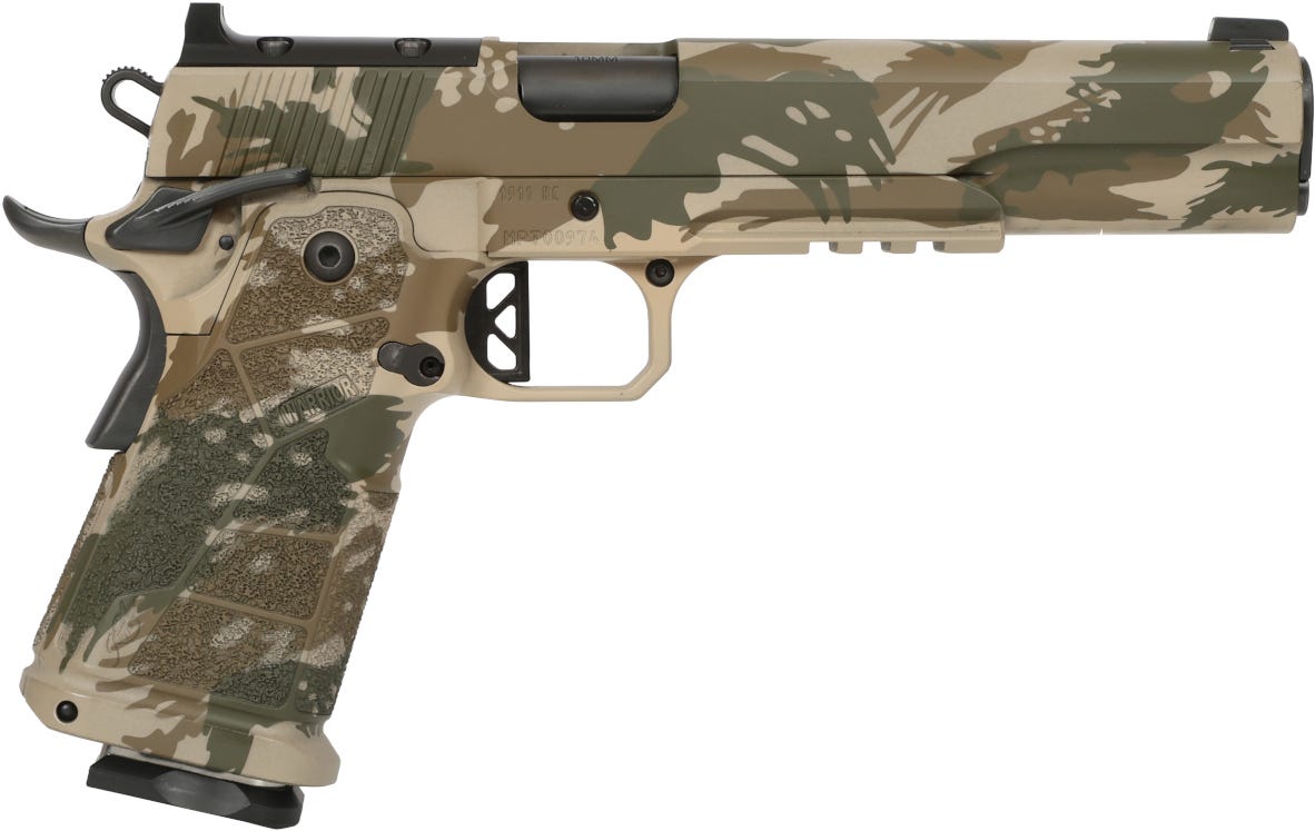 Kimber 1911 DS Warrior Rhodesian Camo 10mm 6 Barrel 18-Rounds OR