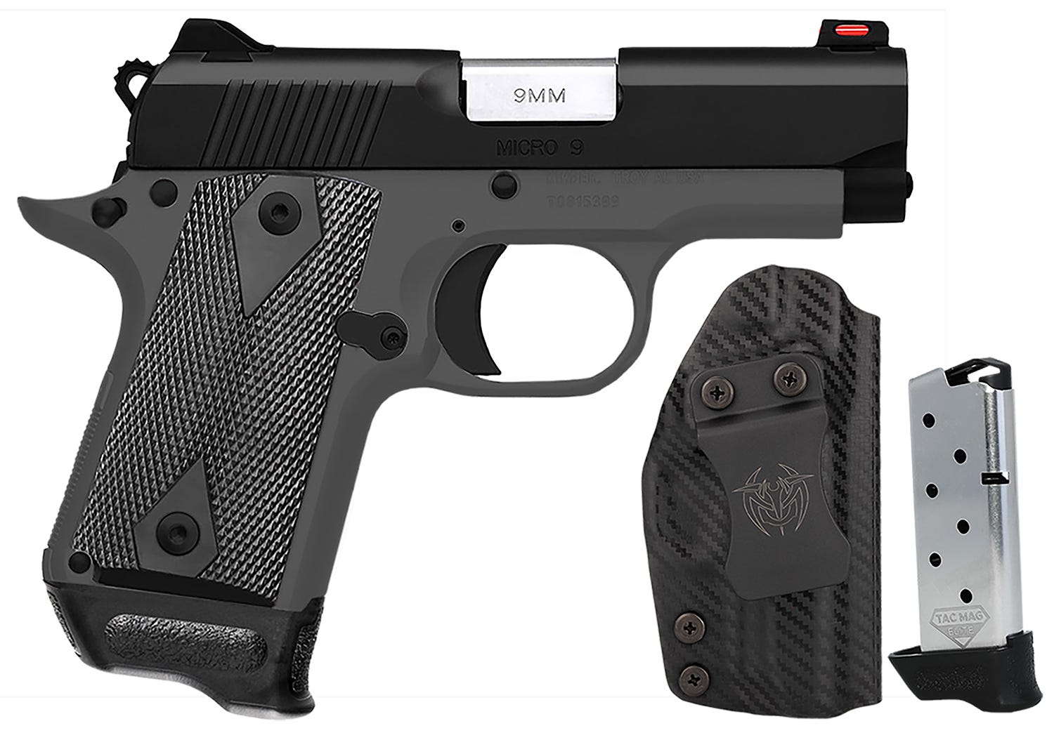 Kimber Micro 9 Shadow Ghost RTC-K Bundle 9mm 3.15 Barrel 7-Rounds w/ 2 Mags  Holster