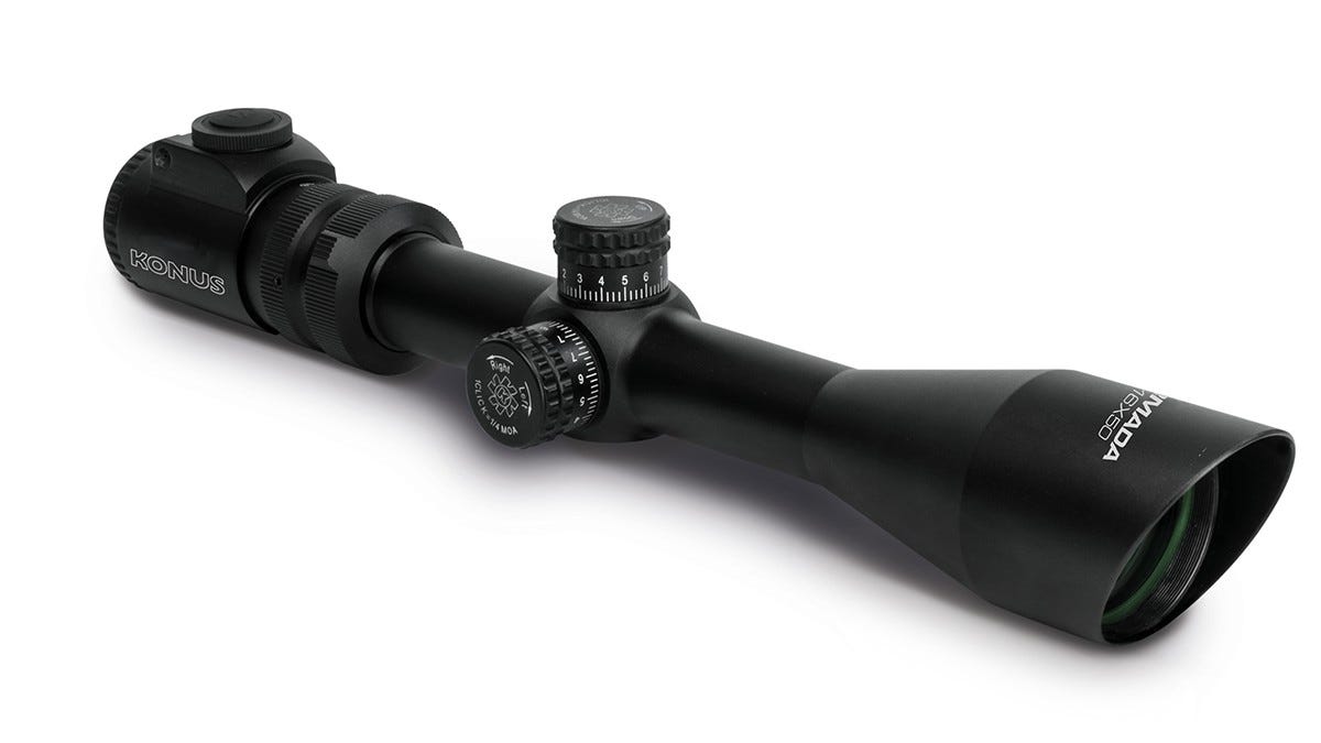 Konus Armada 4-16x50mm SFP Illuminated German #4 Reticle - Konus