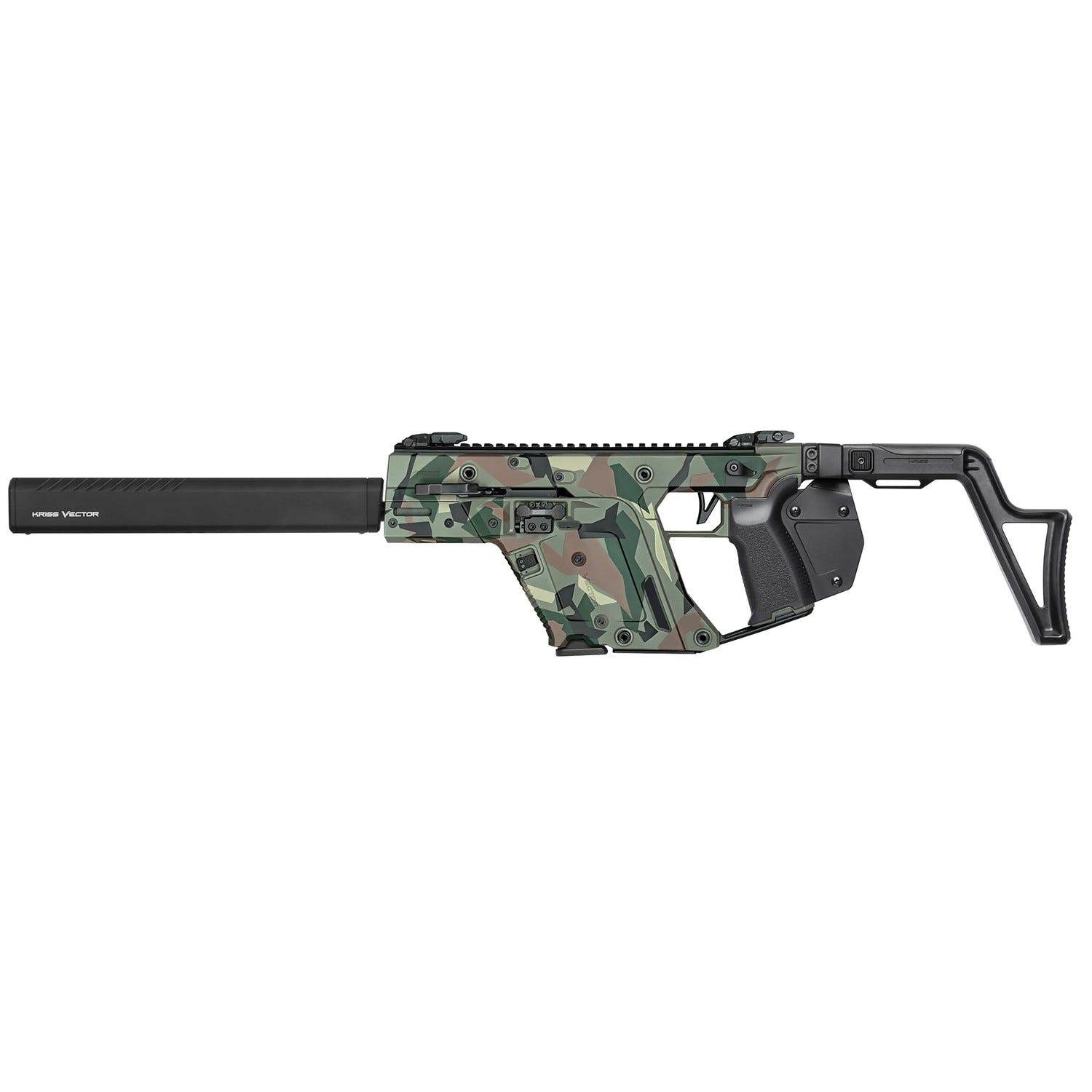Kriss Vector CRB Gen III Ironwood Delta Camo .45 ACP 16 Barrel 10-Rounds CA Compliant - Kriss TDI
