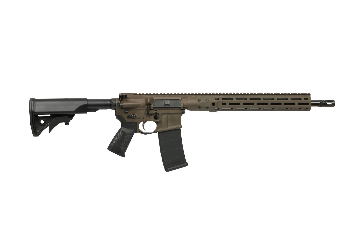 LWRC IC-DI Patriot Brown .300 AAC Blackout 16.1 Threaded Barrel 30-Rounds - LWRC