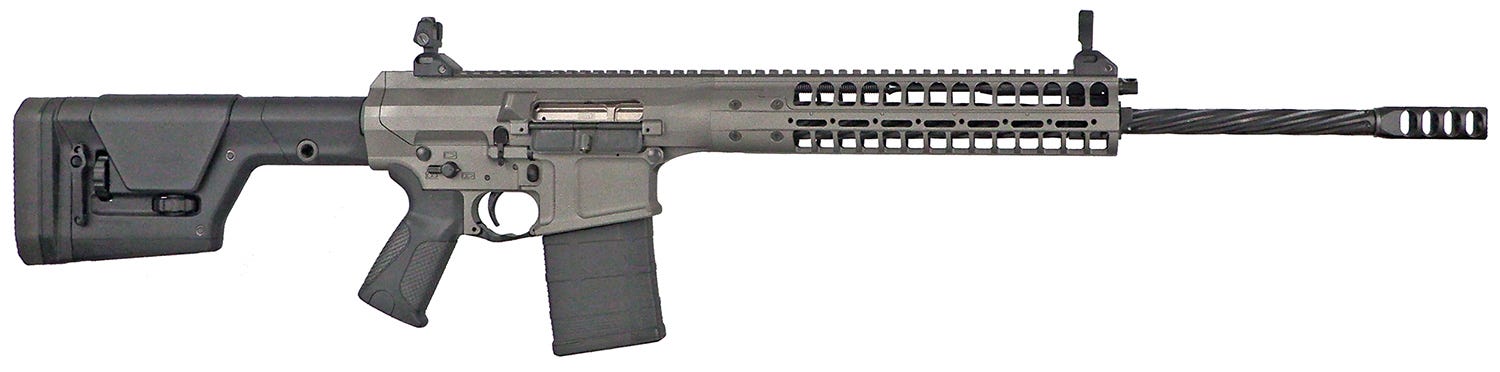 LWRC REPR MKII Tungsten Gray 7.62 X 51 / .308 Win 20 Threaded Barrel 20-Rounds - LWRC