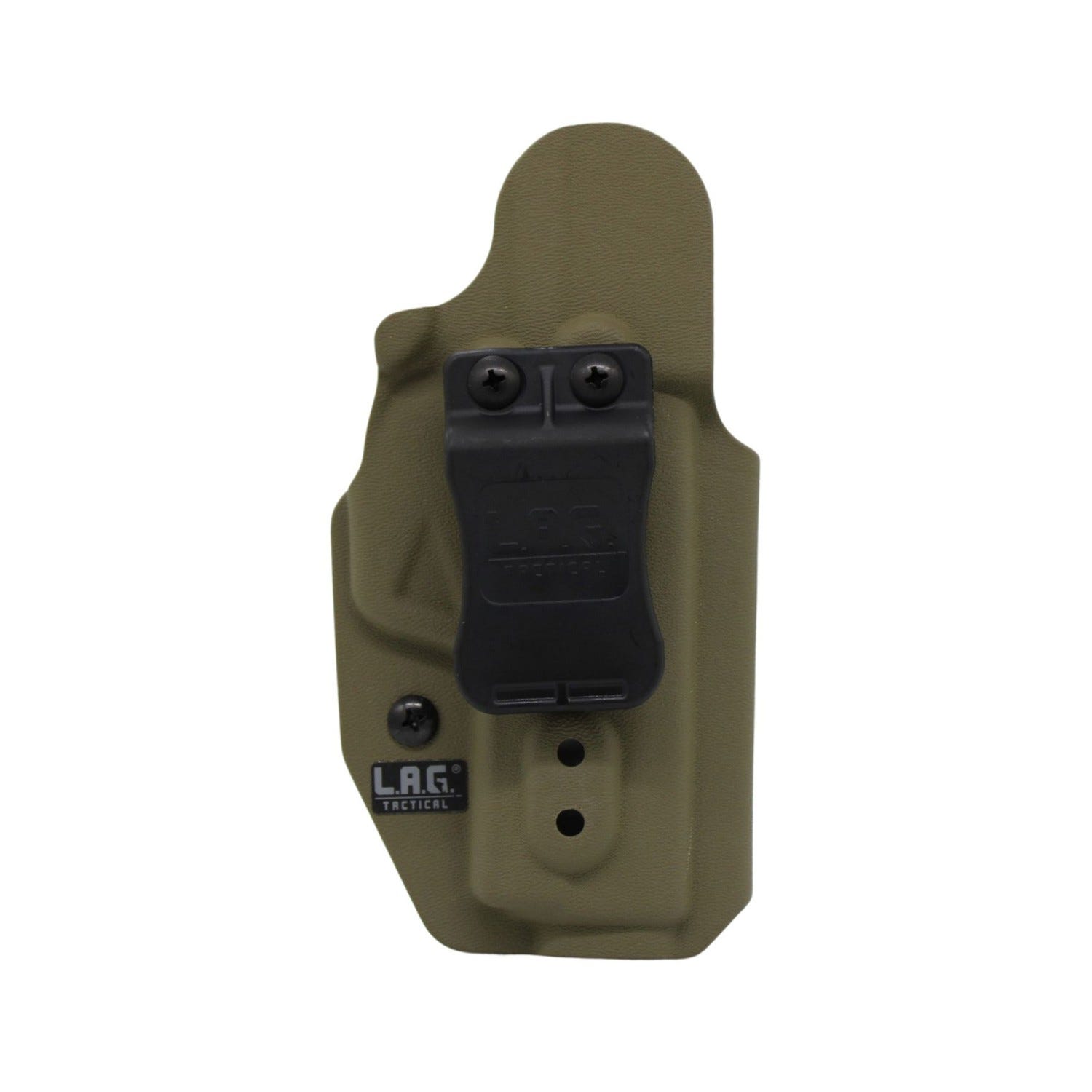 L.A.G. Tactical Liberator MK II Flat Dark Earth IWB/OWB Holster for Springfield Hellcat Ambidextrous - LAG Tactical