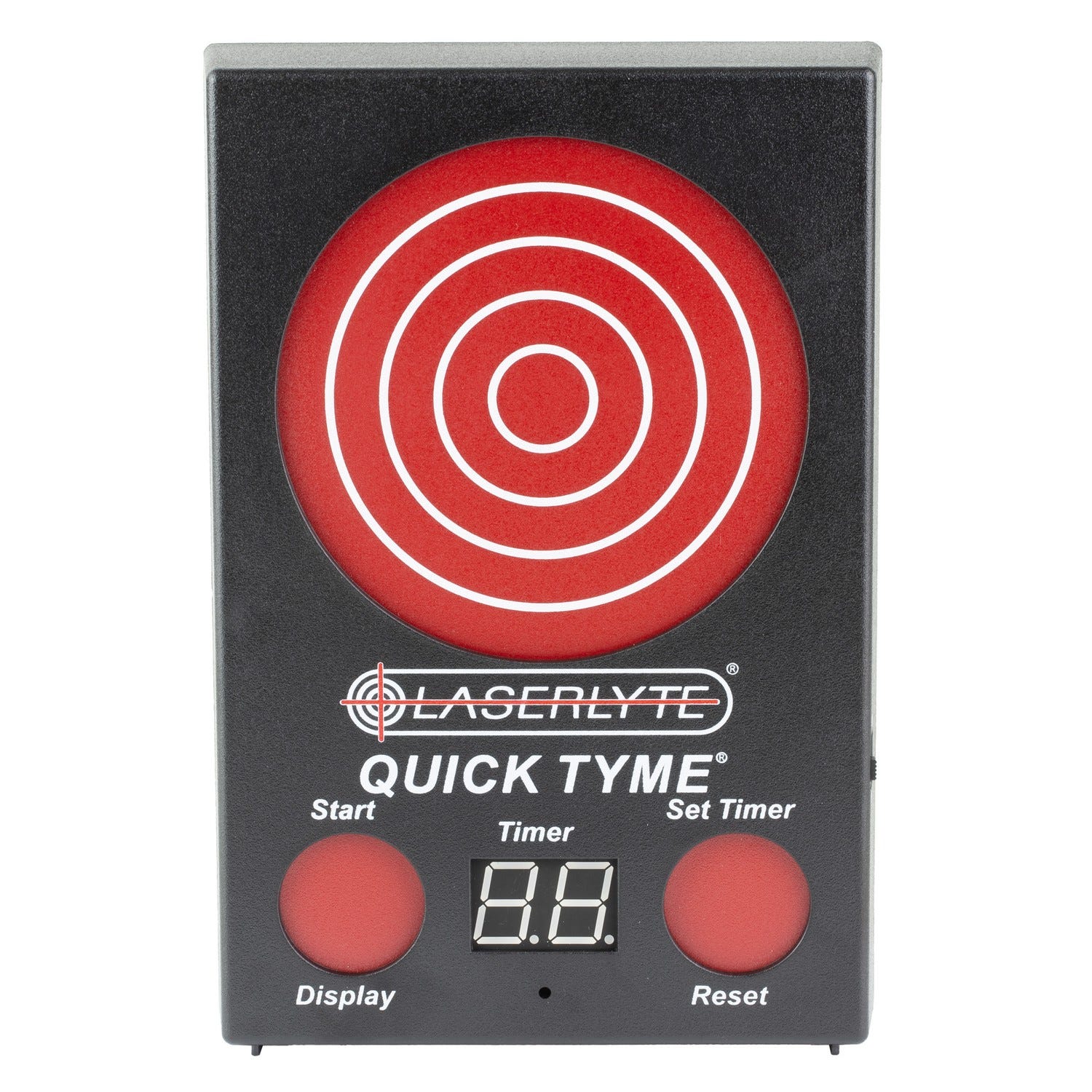 Laserlyte QuickTyme Target Black / Red 9.5x6.5 - LaserLyte