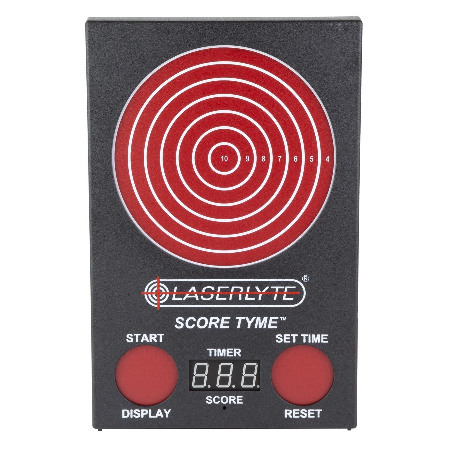 LaserLyte ScoreTyme Scoring Target Black / Red - LaserLyte