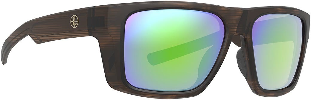 Leupold Skyline Tortoise Emerald Mirror Lens Sunglasses - Leupold