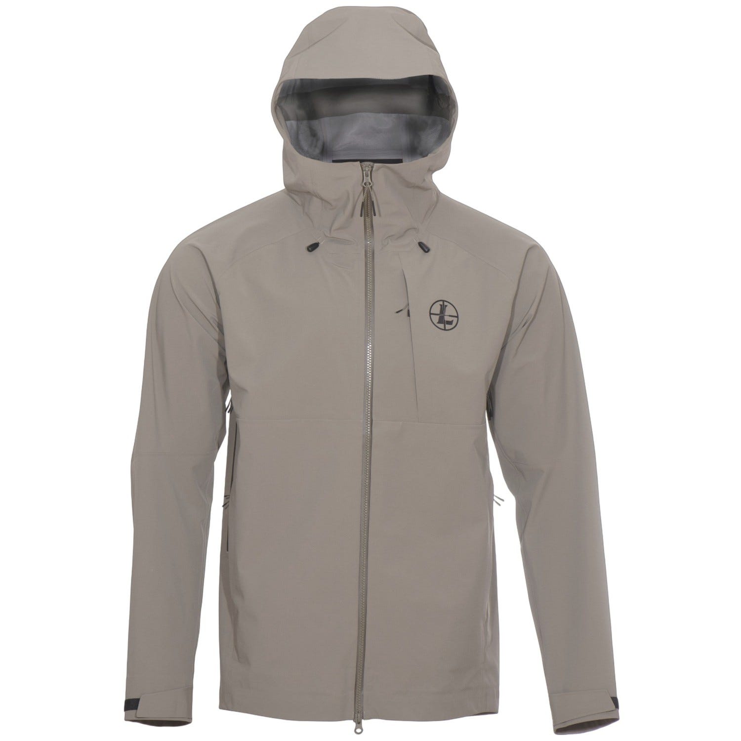 Leupold Storm Warden Rain Jacket Ash Green Small Full Zip - Leupold