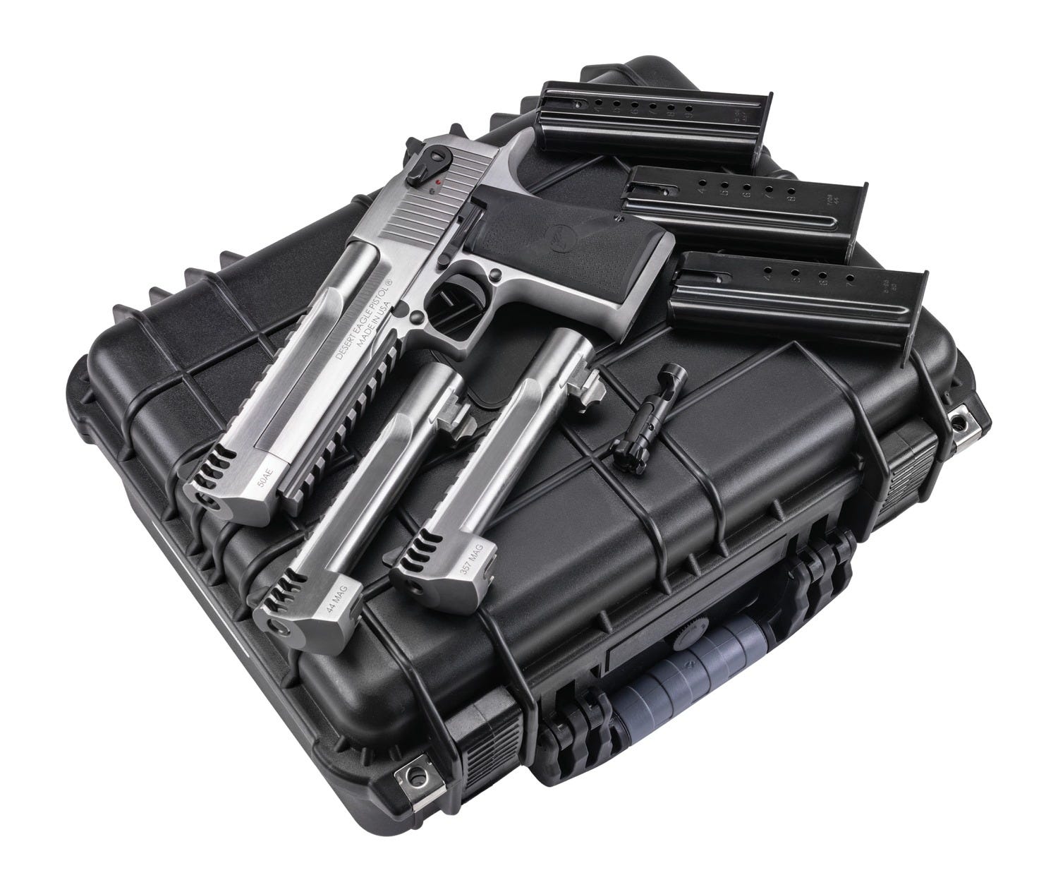 Magnum Research Desert Eagle Mark XIX Component System Stainless .357 Mag / .44 Mag / .50 AE 6 Barrel 9-Rounds - Magnum Research