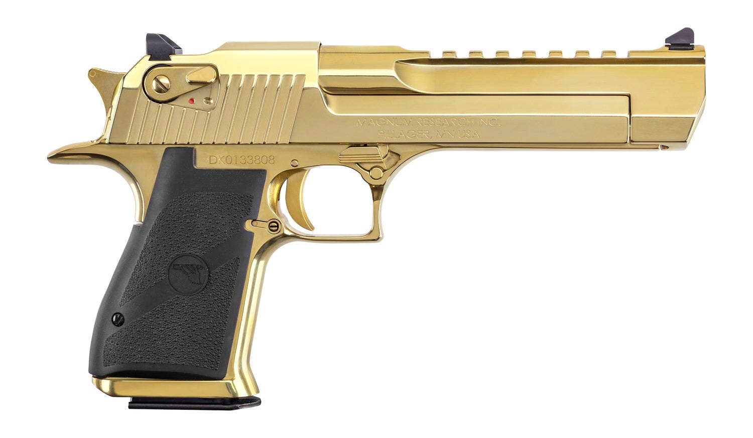 Magnum Research Desert Eagle Mark XIX Gold Zirconium Nitride .44 Mag 6 Barrel 8-Rounds - Magnum Research