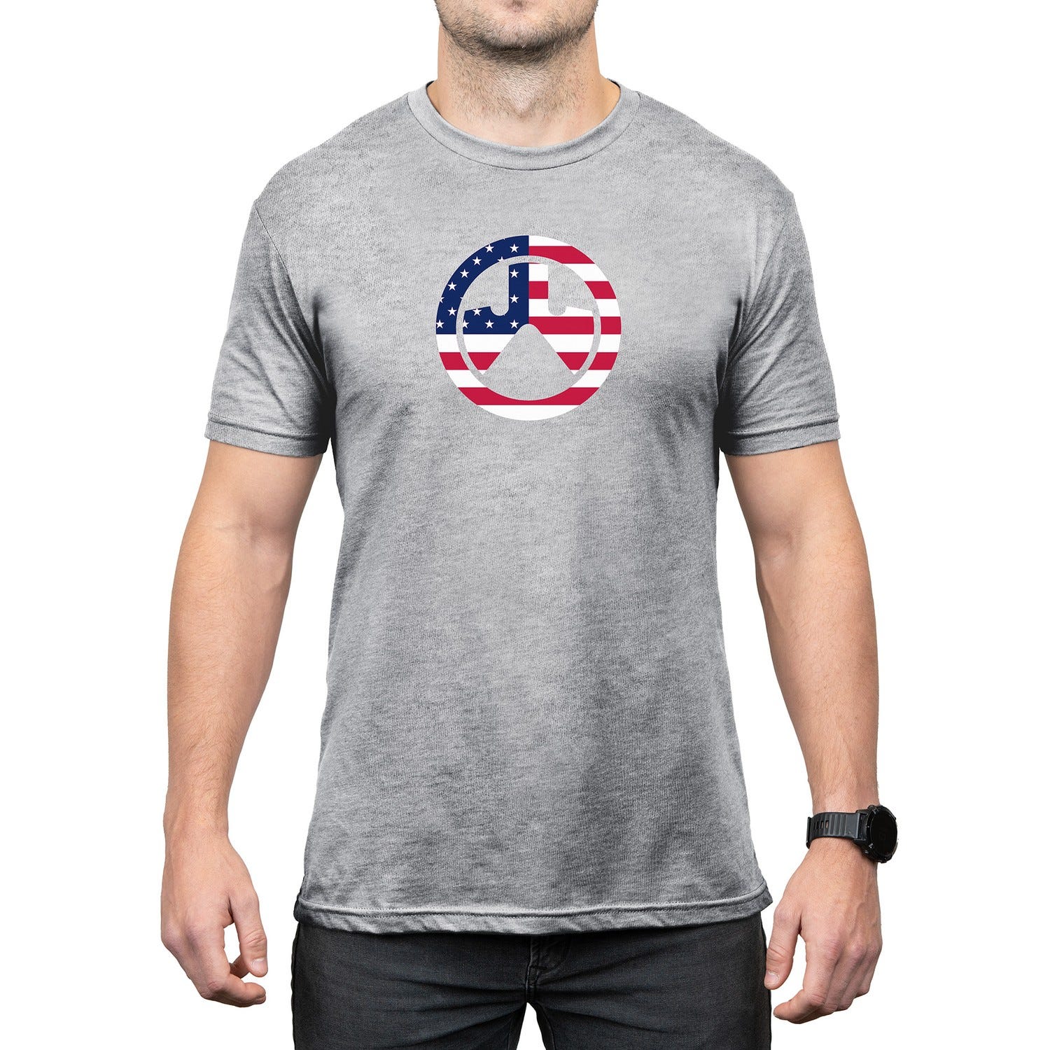 Magpul Independence Icon Athletic Gray Heather Short Sleeve Small - Magpul