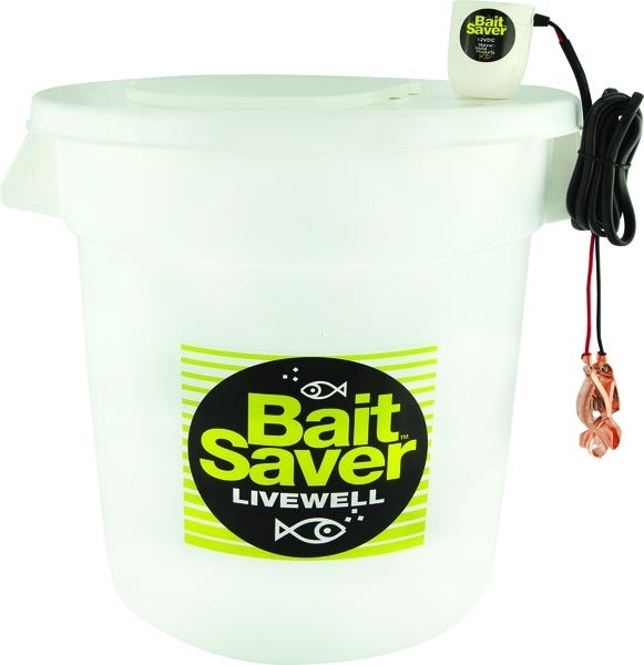 Marine Metal Bait Saver Livewell System 10-Gallon 12V DC - Marine Metal