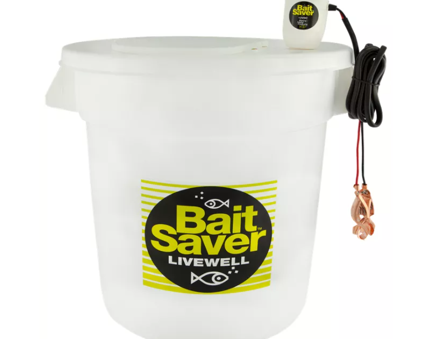 Marine Metal Bait Saver Livewell System White 12V DC  20 Gallon - Marine Metal