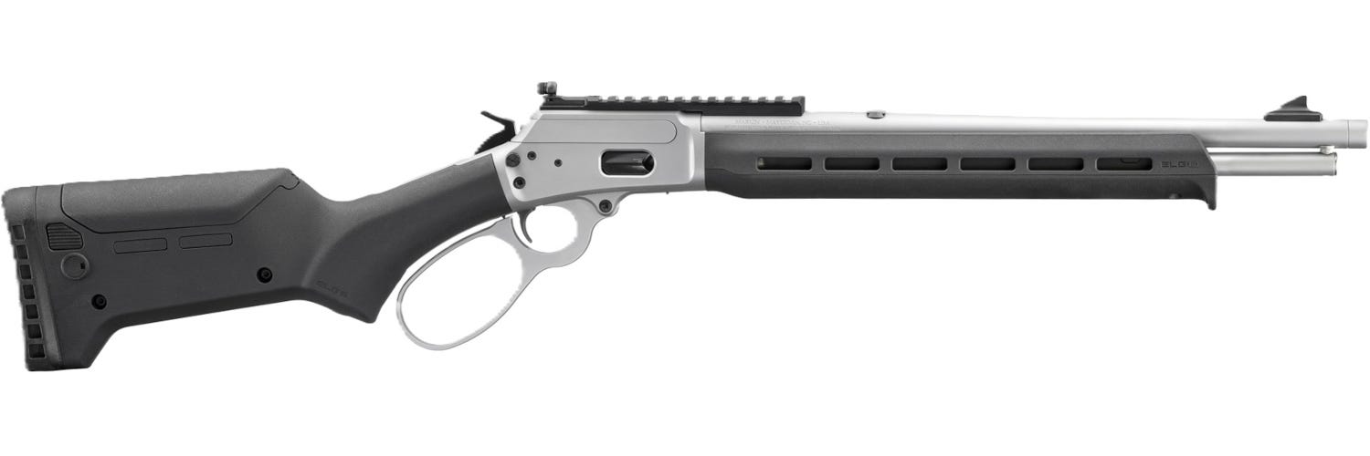 Marlin Model 1894 Trapper Stainless / Black .357 Mag 16.17 Barrel 8-Rounds - Marlin