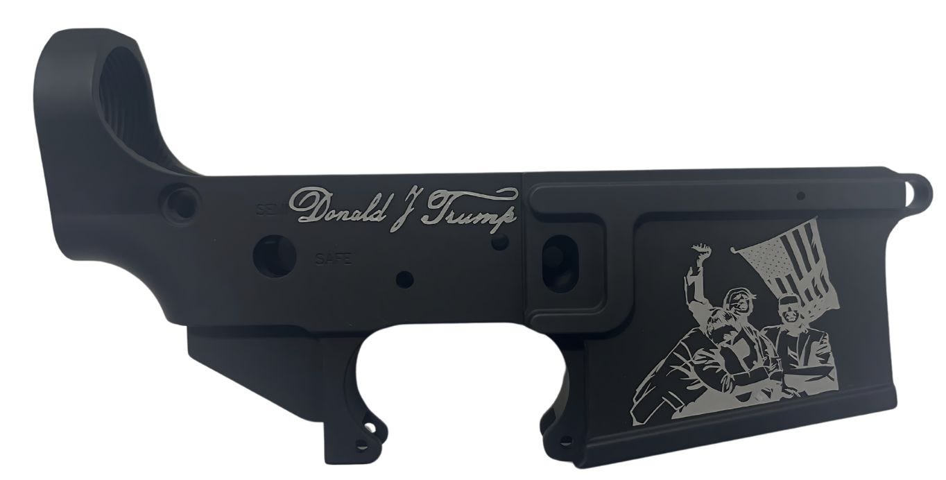 menke industry menkmr-15 trump 5.56 billet stripped lower