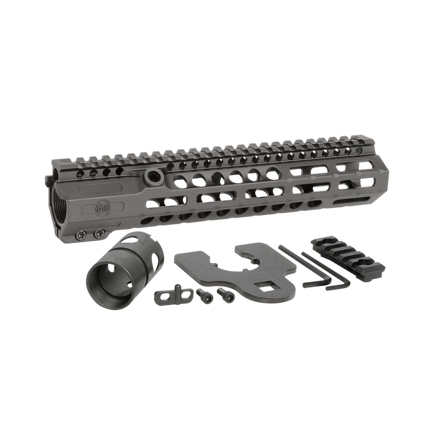 Midwest Industries Midwest Industries Combat Rail HD Handguard 10.5 M-LOK Handguard for AR Rifles - $254.95 at GrabAGun