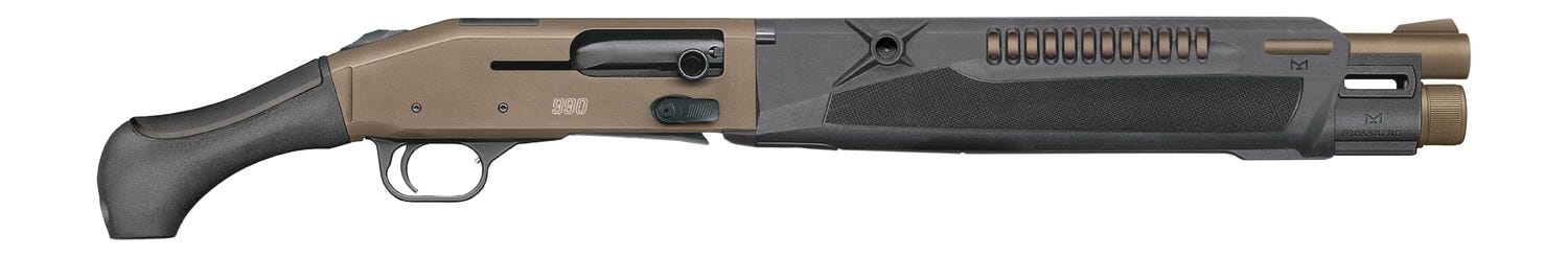Mossberg 990 Aftershock SPX Flat Dark Earth 12 GA 14.375 Barrel 5-Rounds