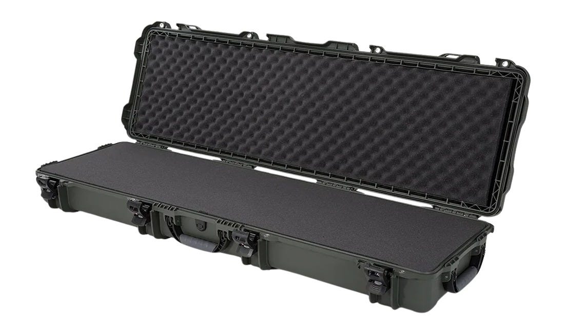 Nanuk 995 Olive NK-7 Resin Rifle Case - NANUK