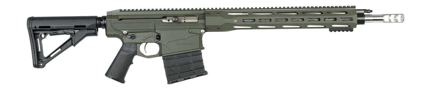 Nemo Omen Recon Lite Black / Green .300 Win 18 Threaded Barrel 14-Rounds
