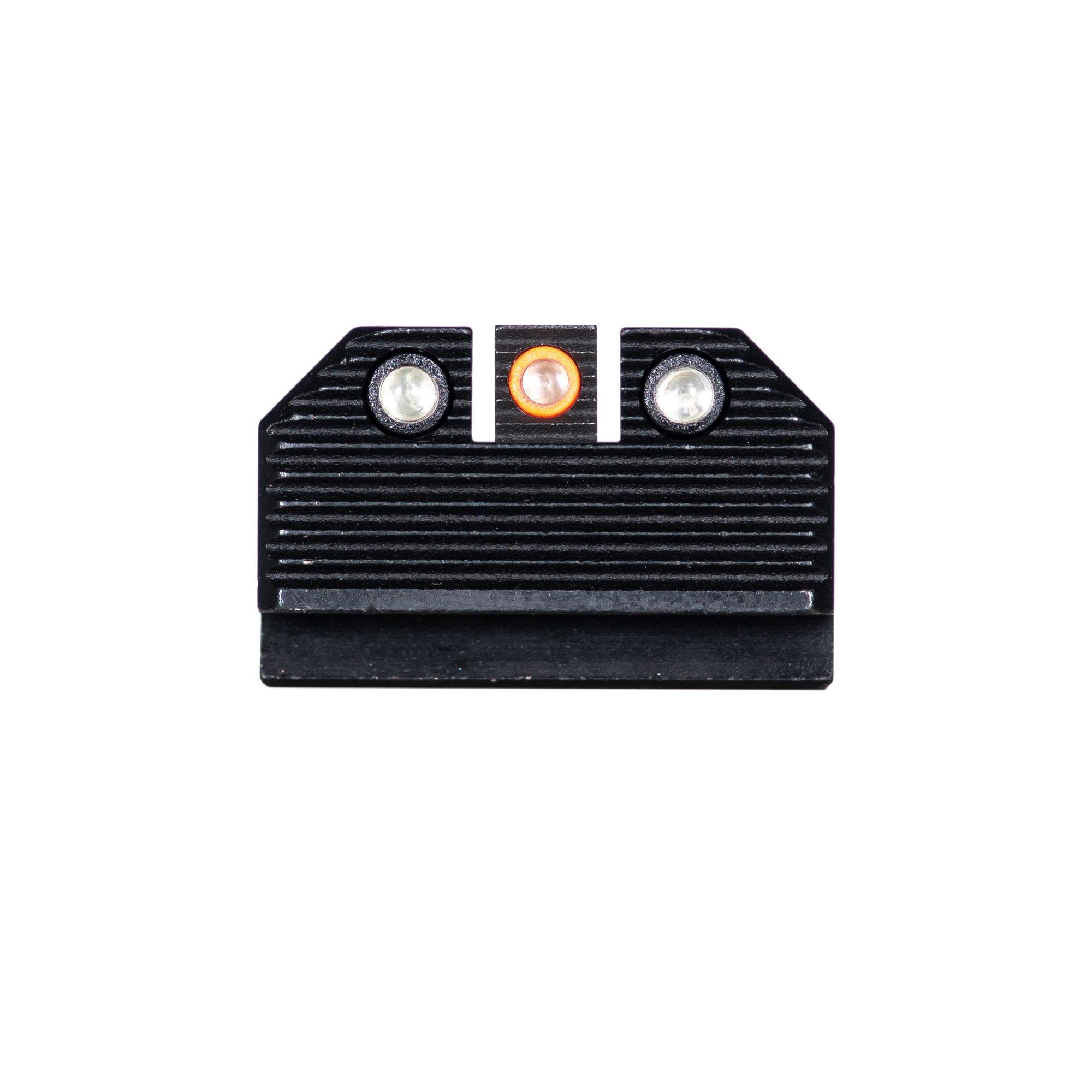 Night Fision Stealth Night Sight for Glock 43X MOS Green Dot w/ Orange Ring