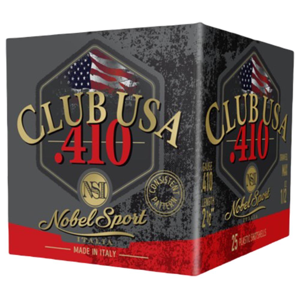 Nobel Sport 410 M .410 GA-2.5 #9 Shot 1/2 oz 25-Rounds - Nobel