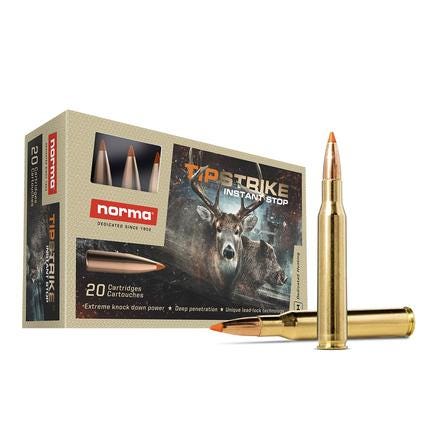 Norma Tipstrike Brass .270 WSM 140 Grain 20-Rounds PT