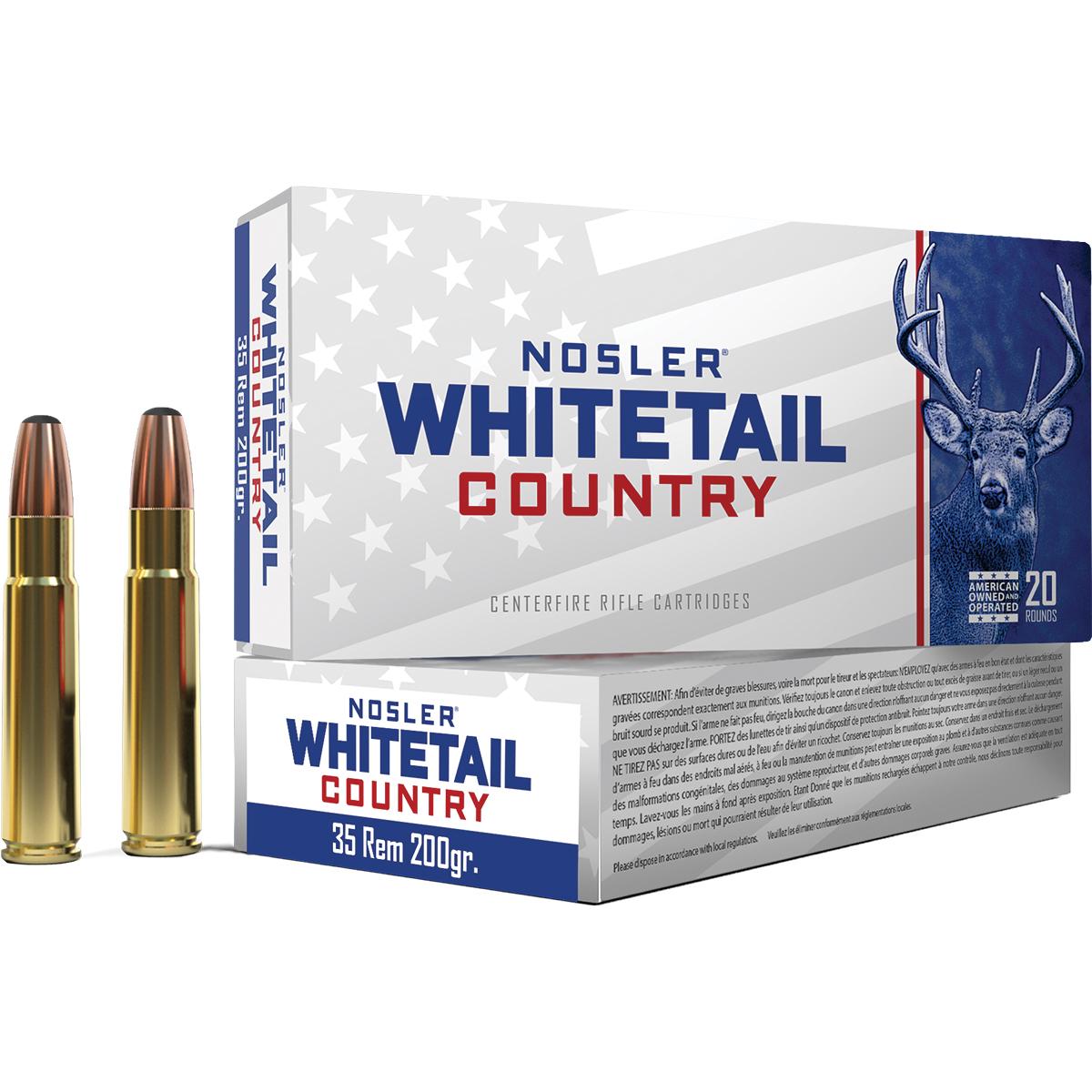 ler Whitetail Country .35 Rem 200 Grain 20-Rounds JSP Ammo