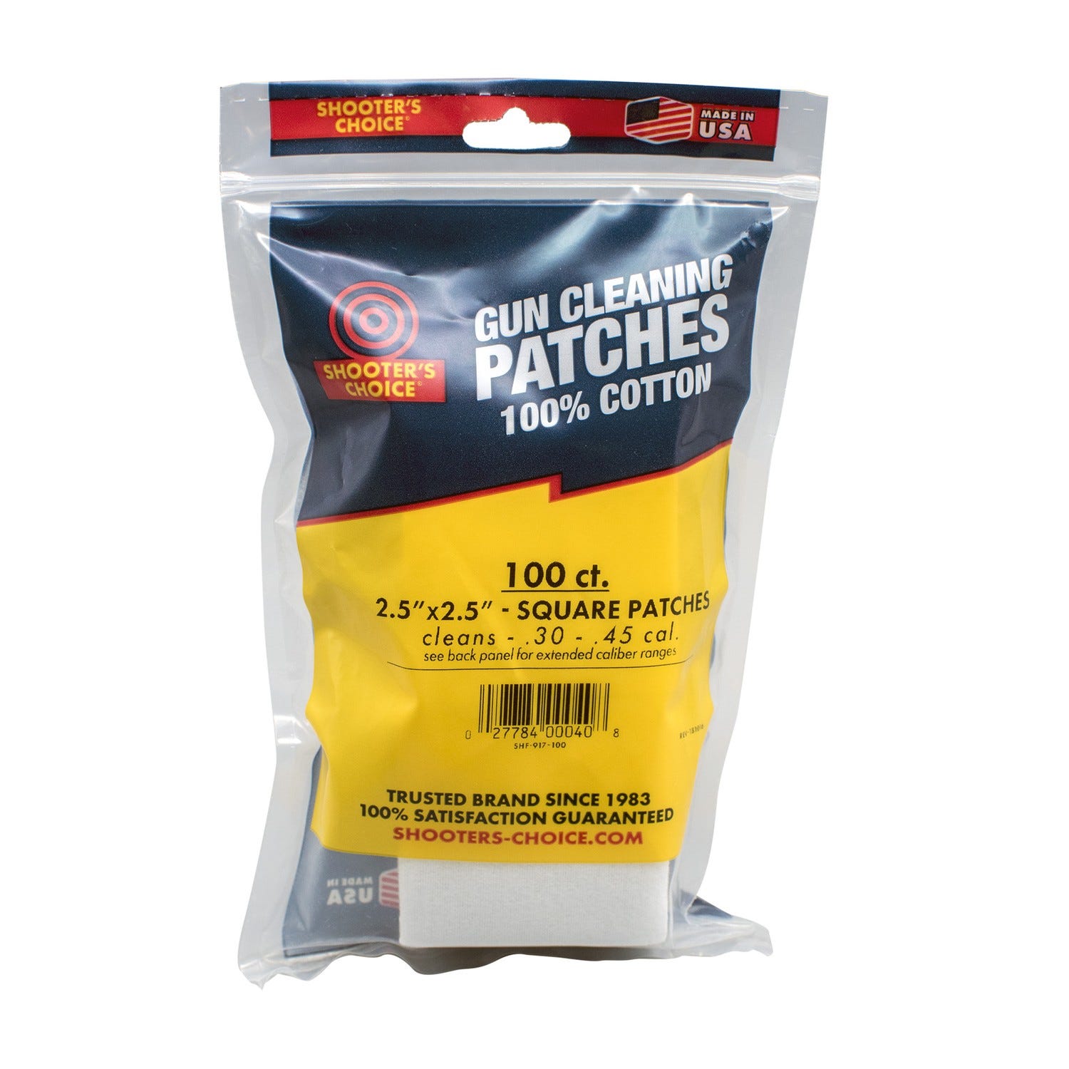 Otis Technology 2.5 Square Cleaning Patch 100-Count