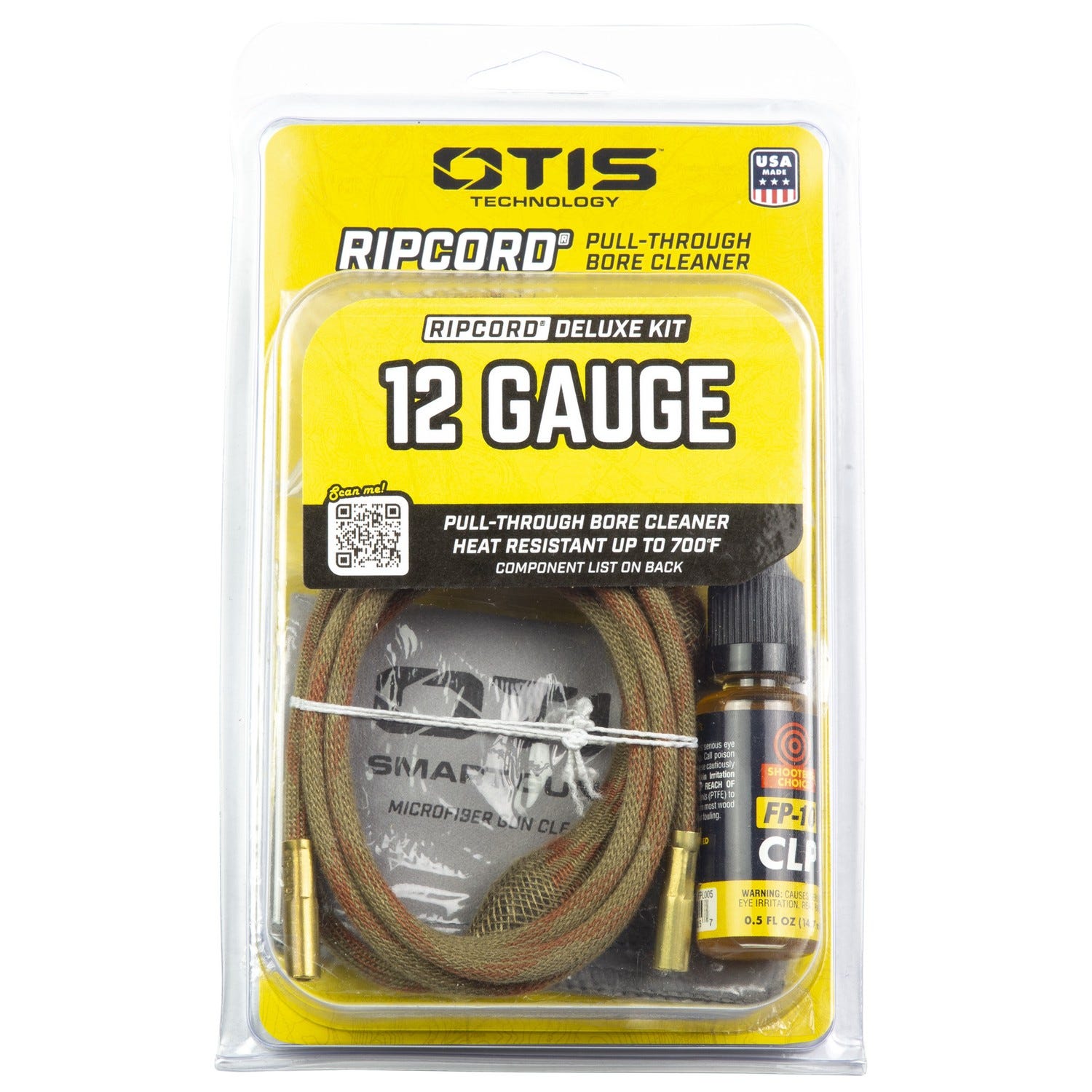 Otis Technology Ripcord Deluxe Cleaning Kit for 12 GA - Otis Technology