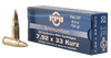 PPU Metric Rifle Brass 7.92x33mm KURZ 124-Grain 20-Rounds FMJ 