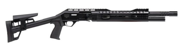 Panzer Arms 240 Tactical Black American Flag 12 GA 18.5 Barrel 3 Chamber 5-Rounds