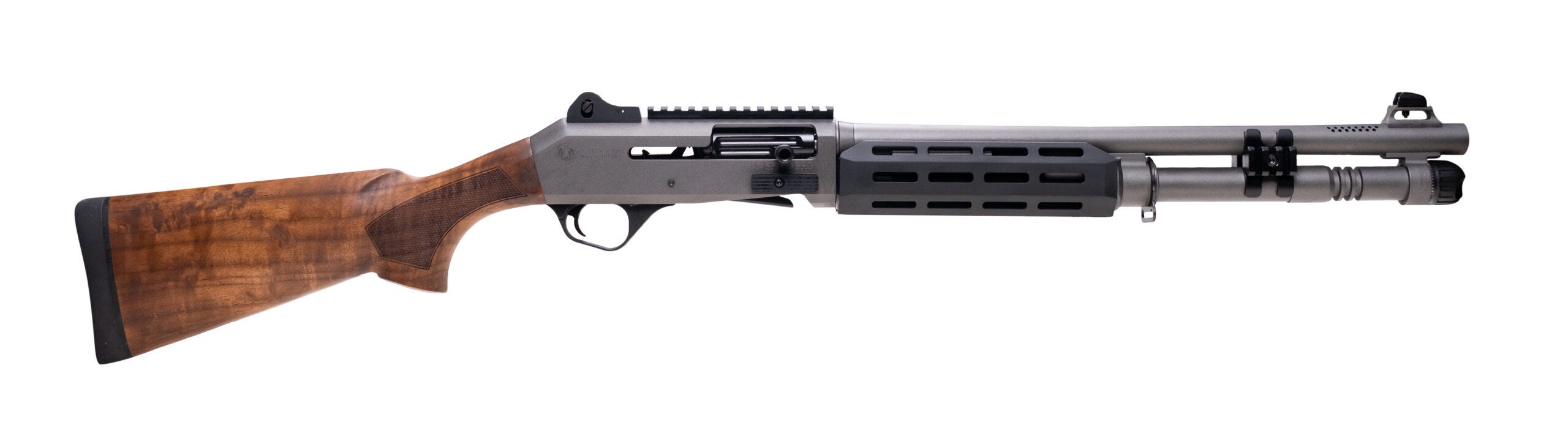 Panzer Arms M4 Pro Speed A.R.G.O. Walnut / Grey 12 GA-3 18.5 Barrel 5-Rounds