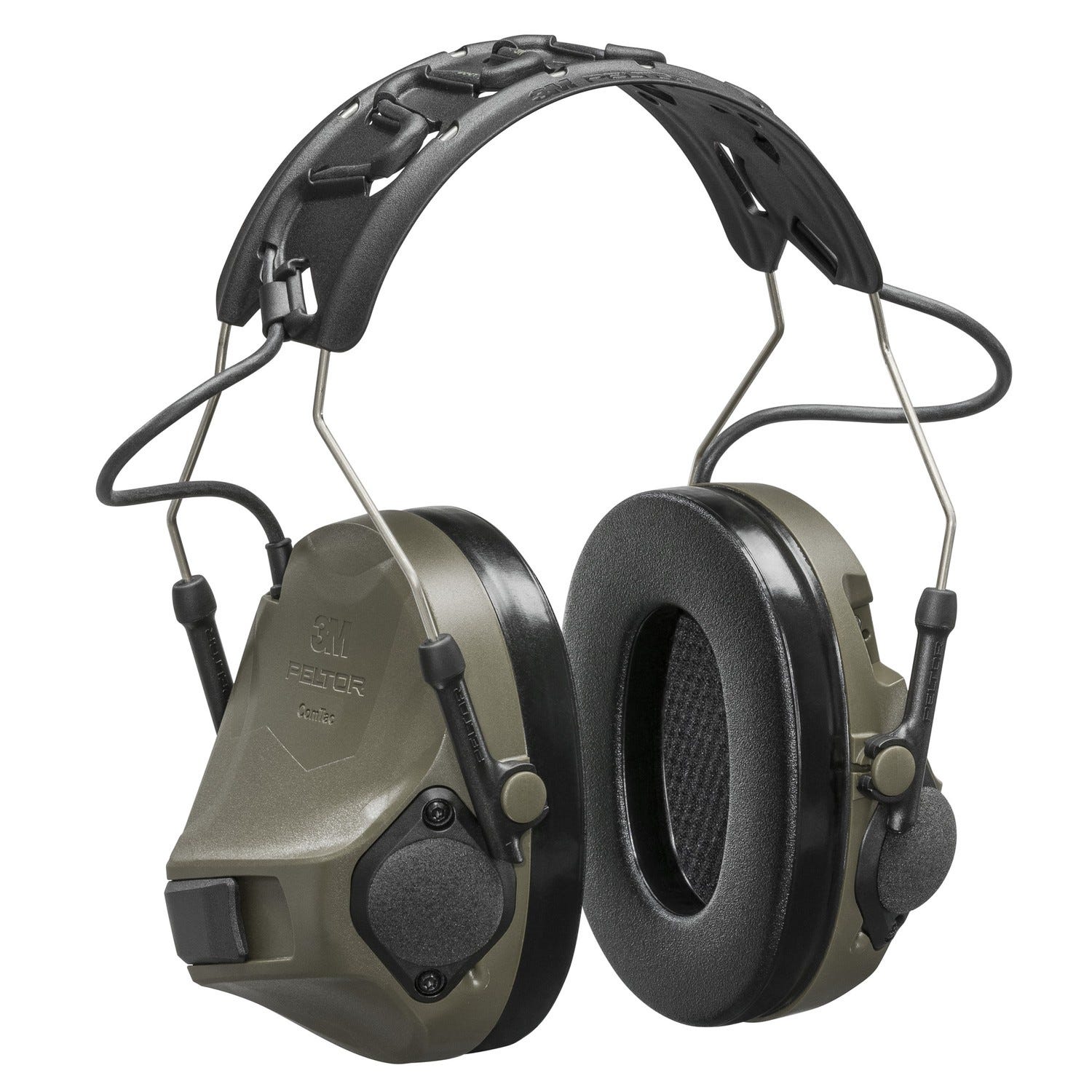 Peltor ComTac VIII OD Green Electronic Earmuff