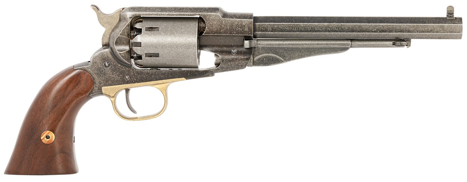 Pietta 1858 Old West Old Silver .44 Caliber 8 Barrel 6-Rounds - Pietta