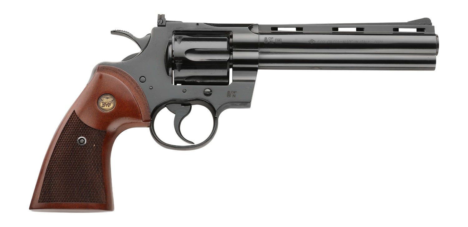 Pietta Blacktooth Blued .357 Mag 6 Barrel 6-Rounds