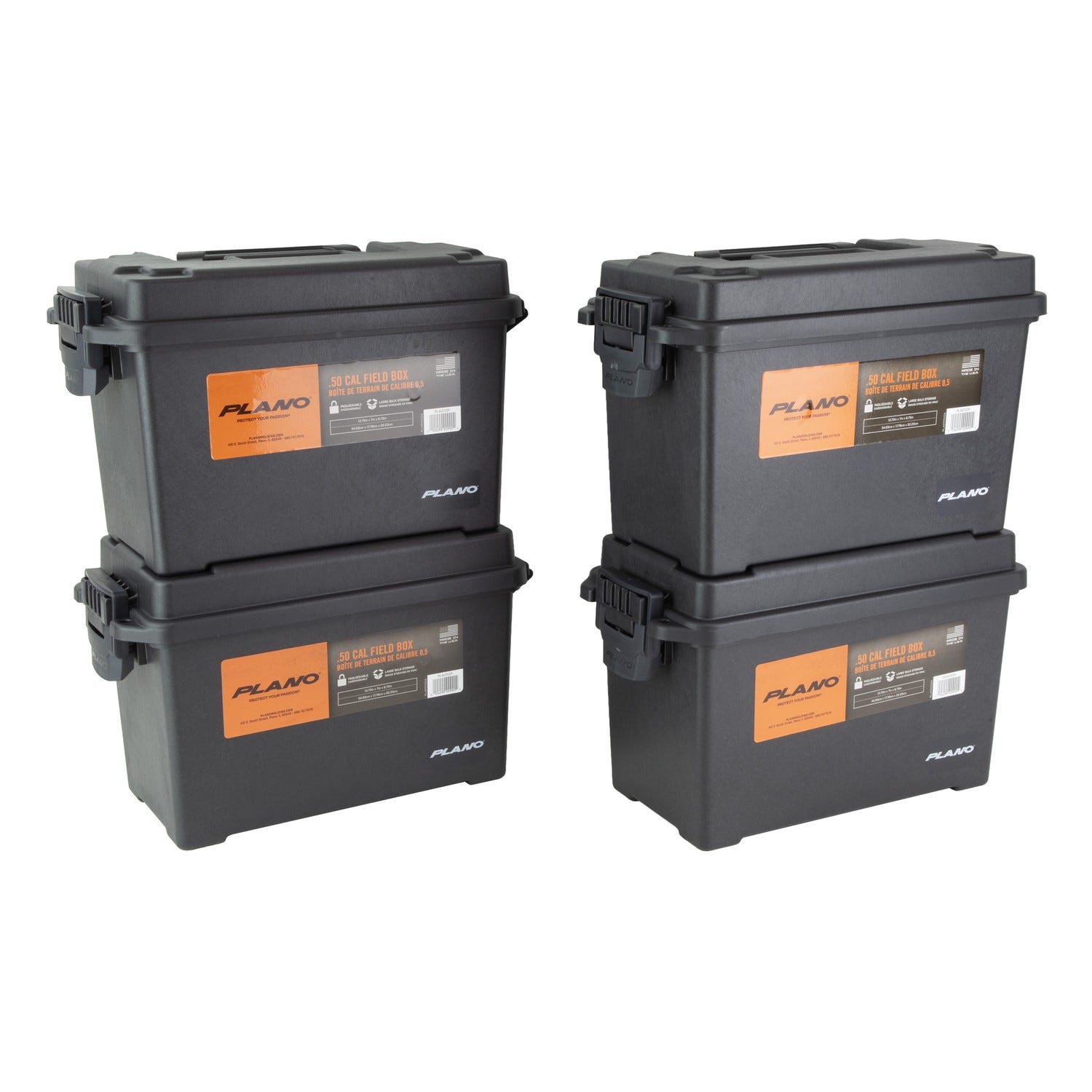 Plano Field/Ammo Box 4-Pack - PLANO Outdoors