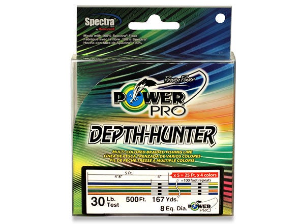 Power Pro Depth-Hunter Braided Fishing Line 65lb 1 500Yds - Power Pro