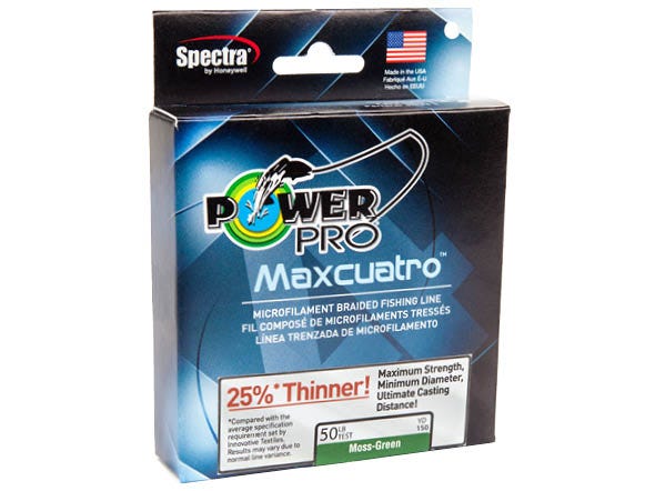 Power Pro Maxcuatro Spectra Braided Fishing Line White 3 000 Yds - Power Pro