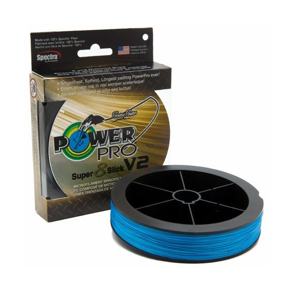 Power Pro Super Slick V2 Braided Line Blue 20LB 3000-Yards - Power Pro