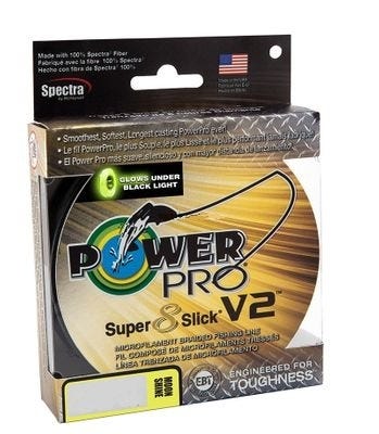 Power Pro Super Slick V2 Braided Line Moon Shine 30LB 1500-Yards - Power Pro