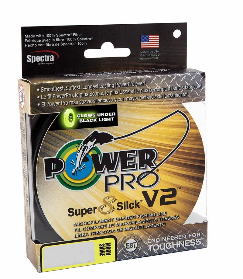 Power Pro Super Slick V2 8lb 1500yd Blue - Power Pro