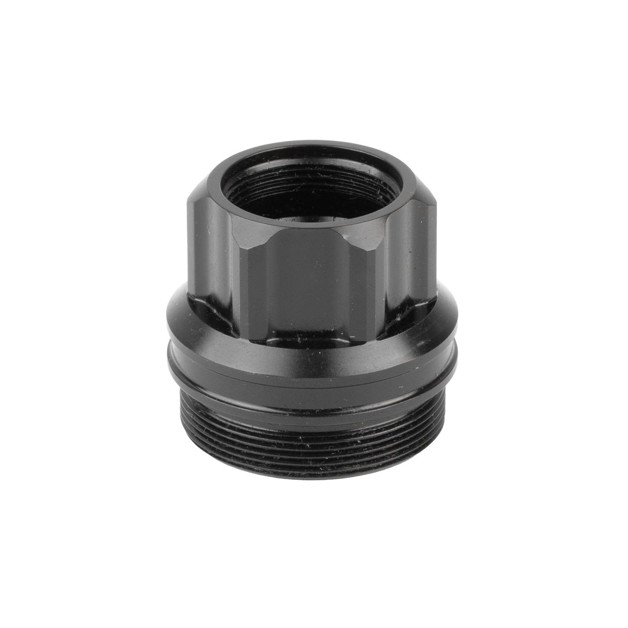 Bde Pub-Xl Hub-Compatible Suppressor Mount - Bde Pub-Xl Hub-Compatible Suppressor Mnt 1.375-24'''' Thrd Blk