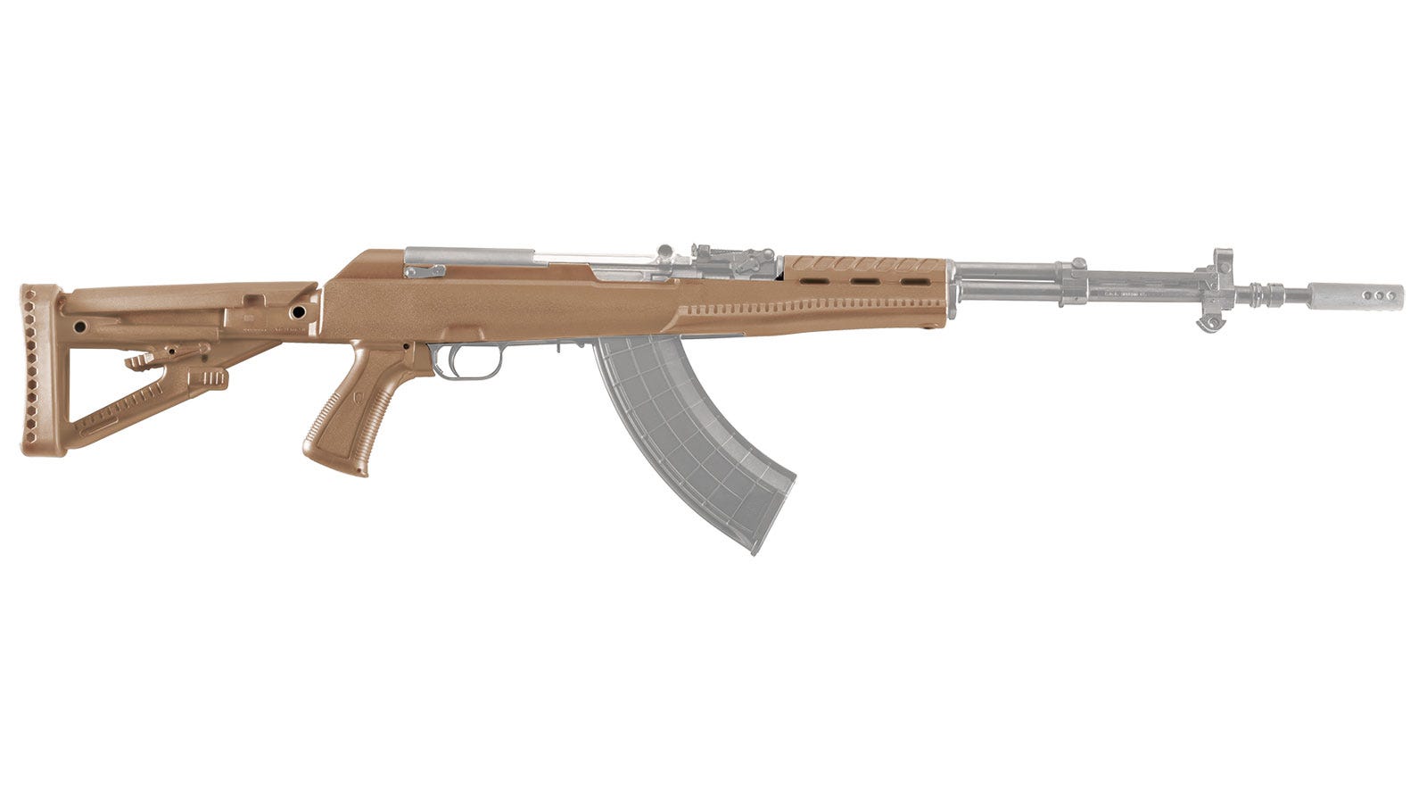 Pro Mag Industries Archangel OPFOR Pistol Grip Coversion Stock for SKS Tan - ProMag