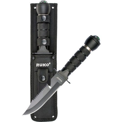 RUKO Knives Fixed Blade Survival Knife 6 Blade