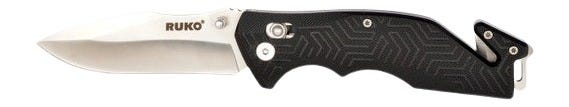 Ruko Knives Ruko Knives Rescue Folding 3.5 420A Blade - $32.00 at GrabAGun